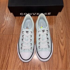 Converse Chuck Taylor All Star Low Top Sneakers Aqua – Kids Size 12 – New